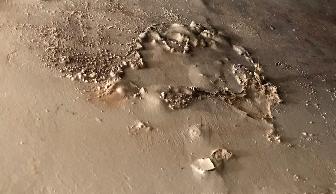 Étude d’un cas de murs humides