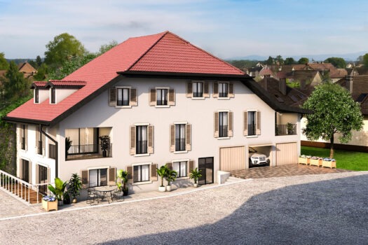 1144 Ballens – Duplex de 5 pièces et demie tout neuf