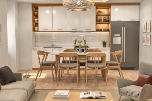 1144 Ballens – Duplex de 5 pièces et demie tout neuf